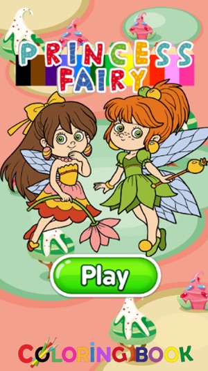 Princessfairy and Mermaid Coloring Marker For Girl(圖1)-速報App