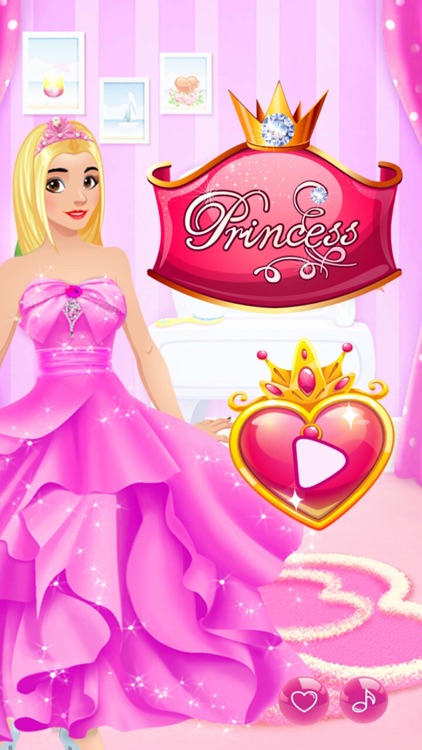 Princess Stylist Girls Dress Up and Makeup Salon screenshot-4