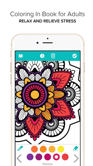 Coloring Book for Adults - Color Mandala(圖1)-速報App