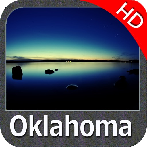 Oklahoma lakes - fishing Hd gps charts navigator icon