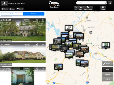 Century 21 Park Road for iPad screenshot 2