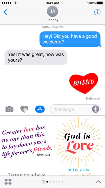 Blessed - Uplifting Bible Verse Stickers