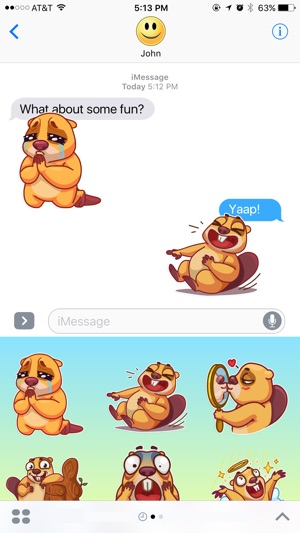 Cool Beaver Stickers(圖2)-速報App