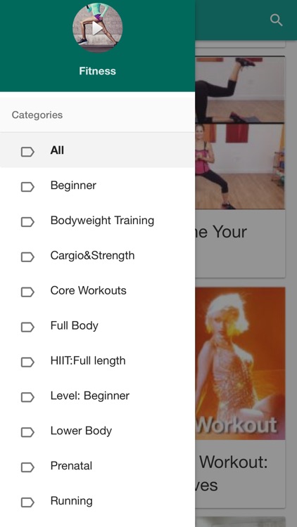 Fitness & workout: course & video lessons for girl