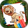 How to Coloring Wild Animal Cartoon Pictures Pro