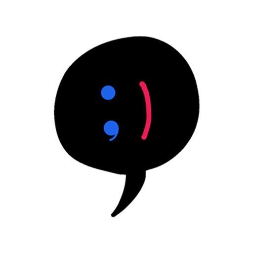 Kaomoji - Black Doodle Japanese Emoji Stickers icon