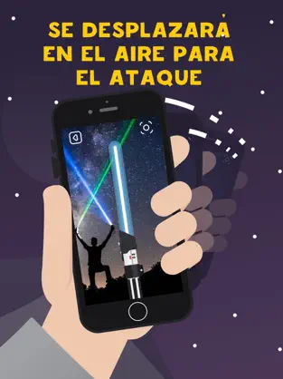 Screenshot 3 Sable de luz star simulador:guerras láser de duelo iphone