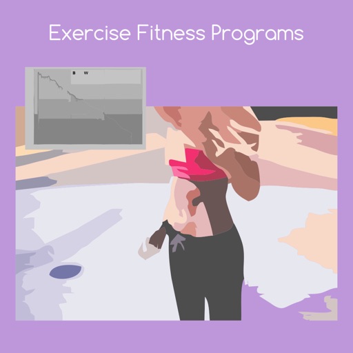 Exercise fitness programs icon