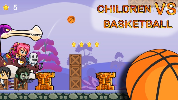 Children VS Basketball - Rolling & Bouncing Ball