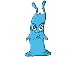 Express yourself with these awesome and crazy Blue Monstickers