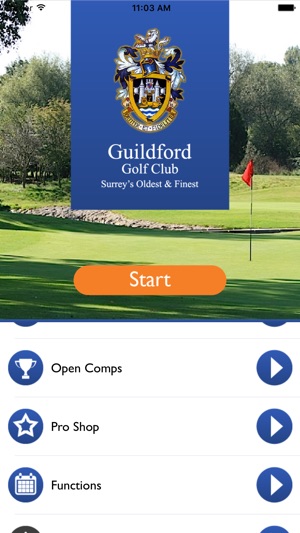 Guildford Golf Club - GPS