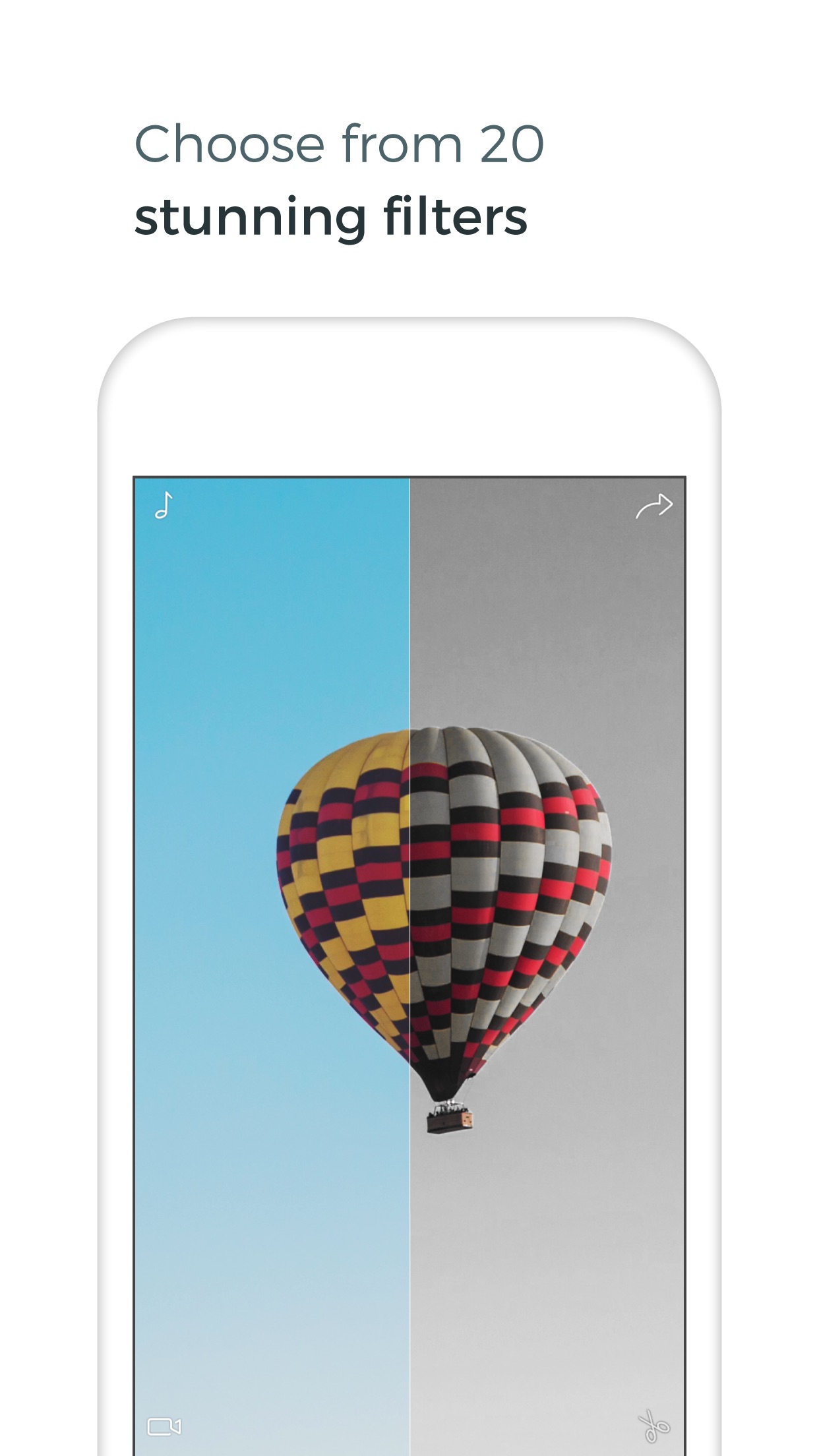 Screenshot do app Spark Camera - Video Editor