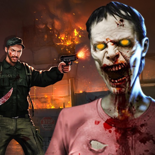 Zombie City Dead Shooter - Combat Sniper Games PRO Icon
