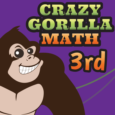 3rd Grade Gorilla Math School Games for Kids