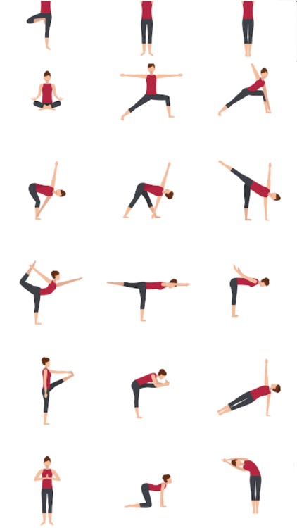 Yoga Emojis