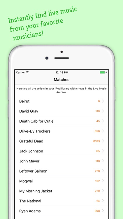 Archivist Live Music - stream great band concerts
