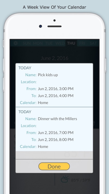 Now Alarm Clock Free - Weather, Calendar, Sleep screenshot-3
