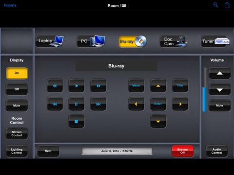 Extron Control screenshot 3