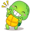 Pura the funny turtle 2 for iMessage Sticker