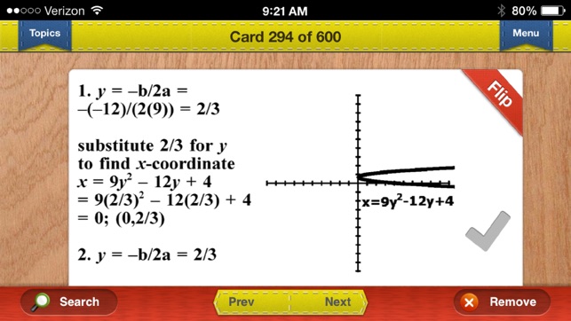 PCAT Prep Math Flashcards Exambusters