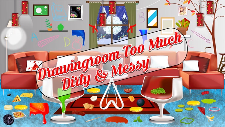 House Clean Up Decoration Game, Girl Home Cleaning screenshot-4