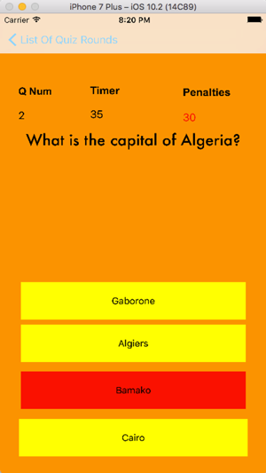 African Capitals Trivia(圖2)-速報App