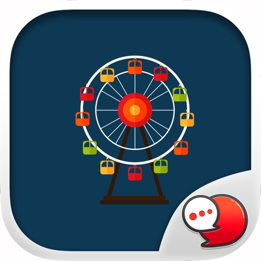 Amusement Park Stickers & Keyboard By ChatStick icon