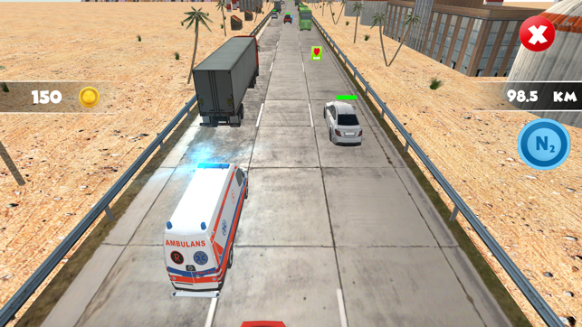 Ambulance Highway Traffic Racer(圖3)-速報App