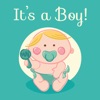 Icon It's a Boy! Baby Shower Invitations