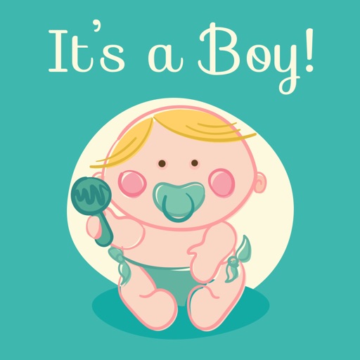 It's a Boy! Baby Shower Invitations Icon