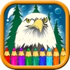 Test Kids Coloring Book Eagles Pro