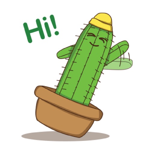Yellow Capped Cactus's stickers icon