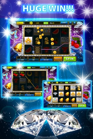 Double Diamond 7's Slot Machines Casino Free Slots screenshot 2