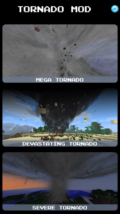 TORNADO MOD for Minecraft Game PC Edition