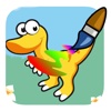 Pages Dinosaur For Coloring Games Education