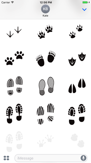 Animated Cute Footprint Stickers(圖3)-速報App