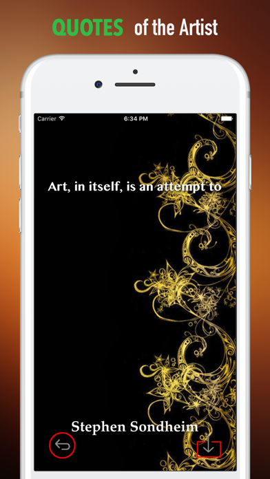 黒と金の壁紙HD-引用とアート screenshot1