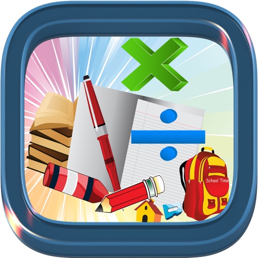 Multiplication and division math problem solver iOS App
