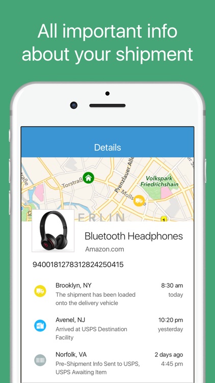 ParcelTrack - Package Tracker for Fedex, UPS, USPS