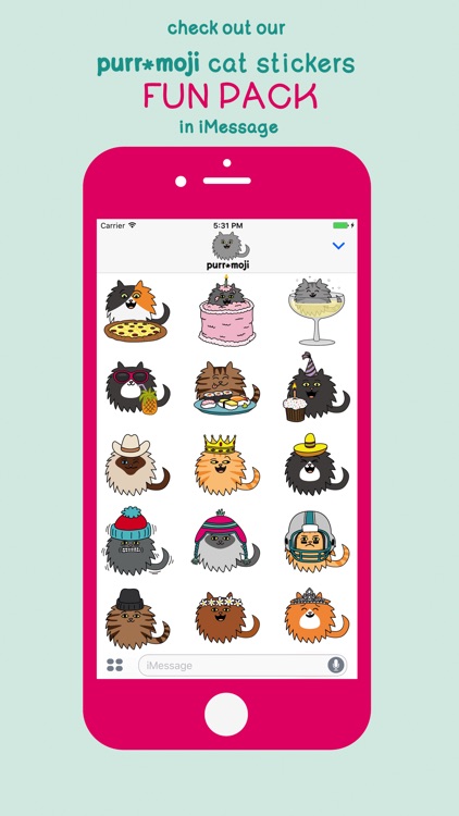 Purr-Moji Cat Stickers screenshot-3