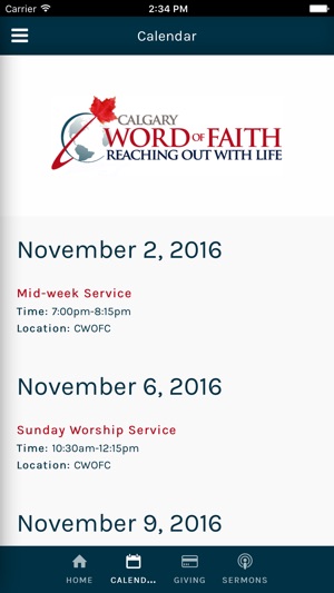 Calgary Word of Faith Church of Calgary, AB(圖2)-速報App