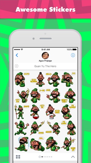 Guan Yu The Hero stickers by Choppic(圖1)-速報App