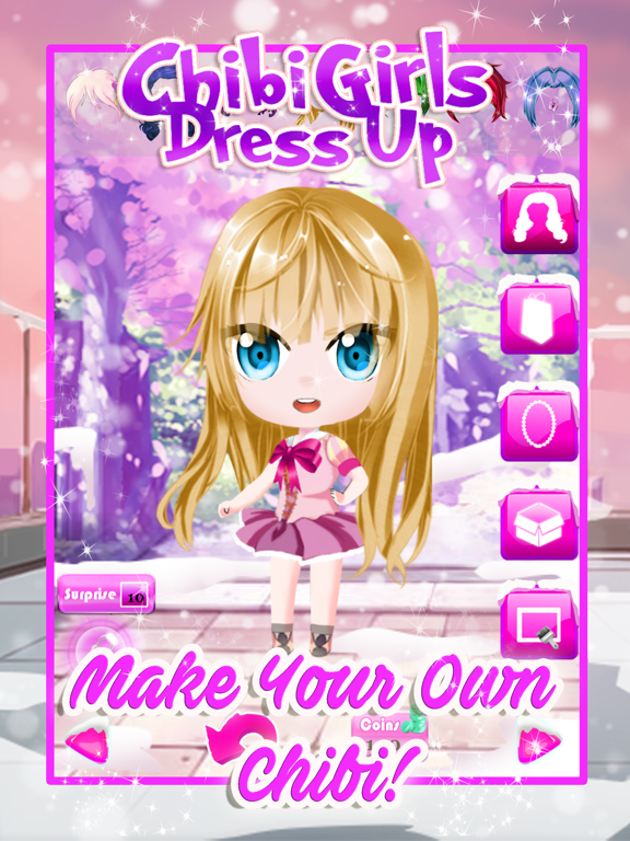 Screenshot #6 pour Chibi Anime Avatar Maker Girls Games For Kids Free