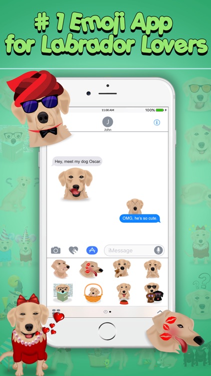 LabMoji - Labrador Retriever Emoji & Stickers