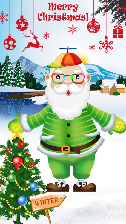 Santa claus outlet dress up games