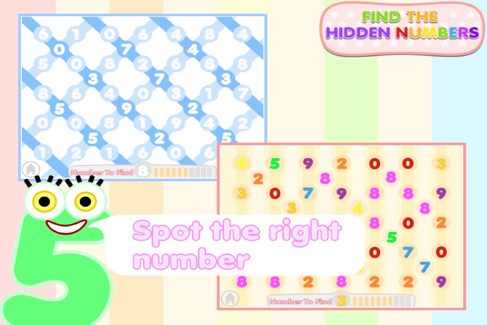 Find The Hidden Numbers - Learning Game For Kids screenshot 3