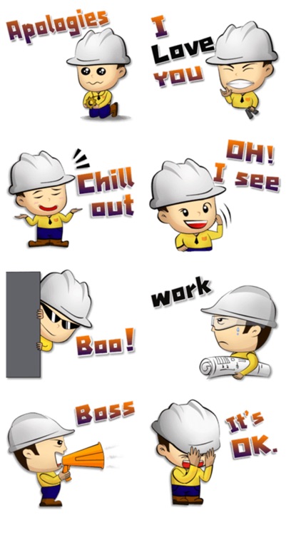 Builder Stickers