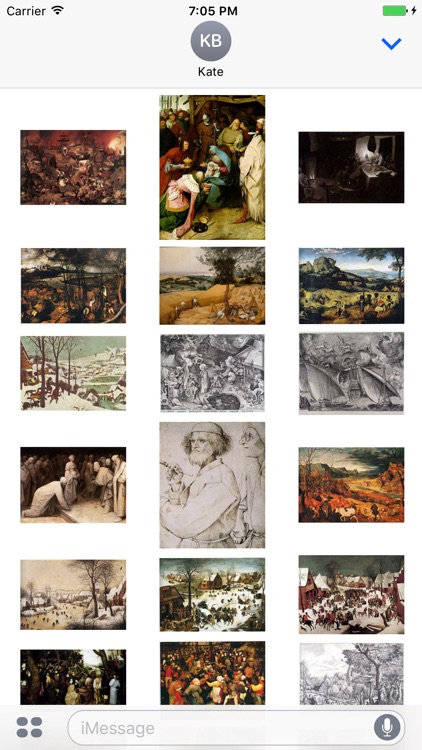 Pieter Bruegel The Elder Artworks Stickers screenshot-3