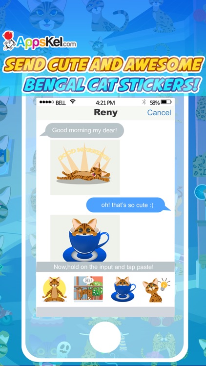 Bengalmoji – Bengal Cats Emoji & Stickers Pro