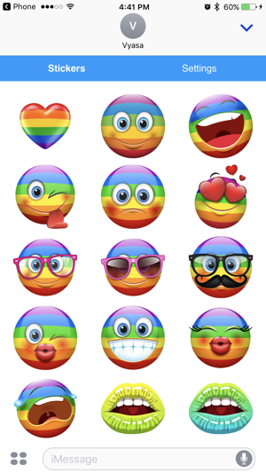 Rainbow Emoji - Cool Emoticon Sticker Icons(圖2)-速報App